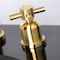 Fauceture FSC8953DX 8" Widespread Bathroom Faucet, Brushed Brass FSC8953DX - alternate 2